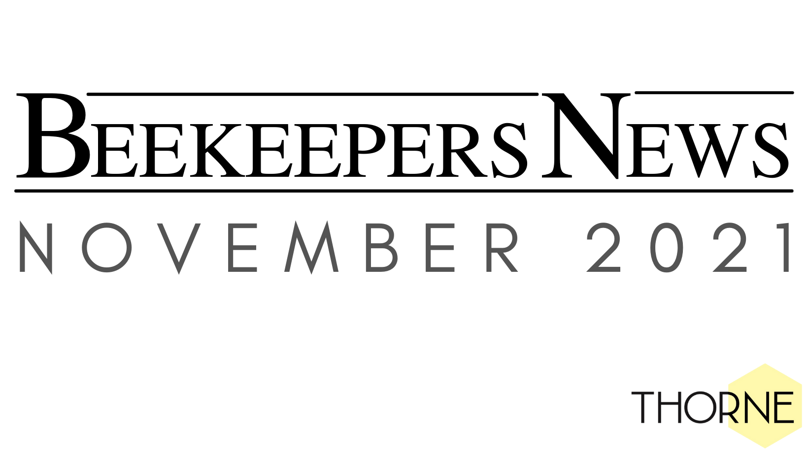 Beekeepers News - November 2021 - Issue 62