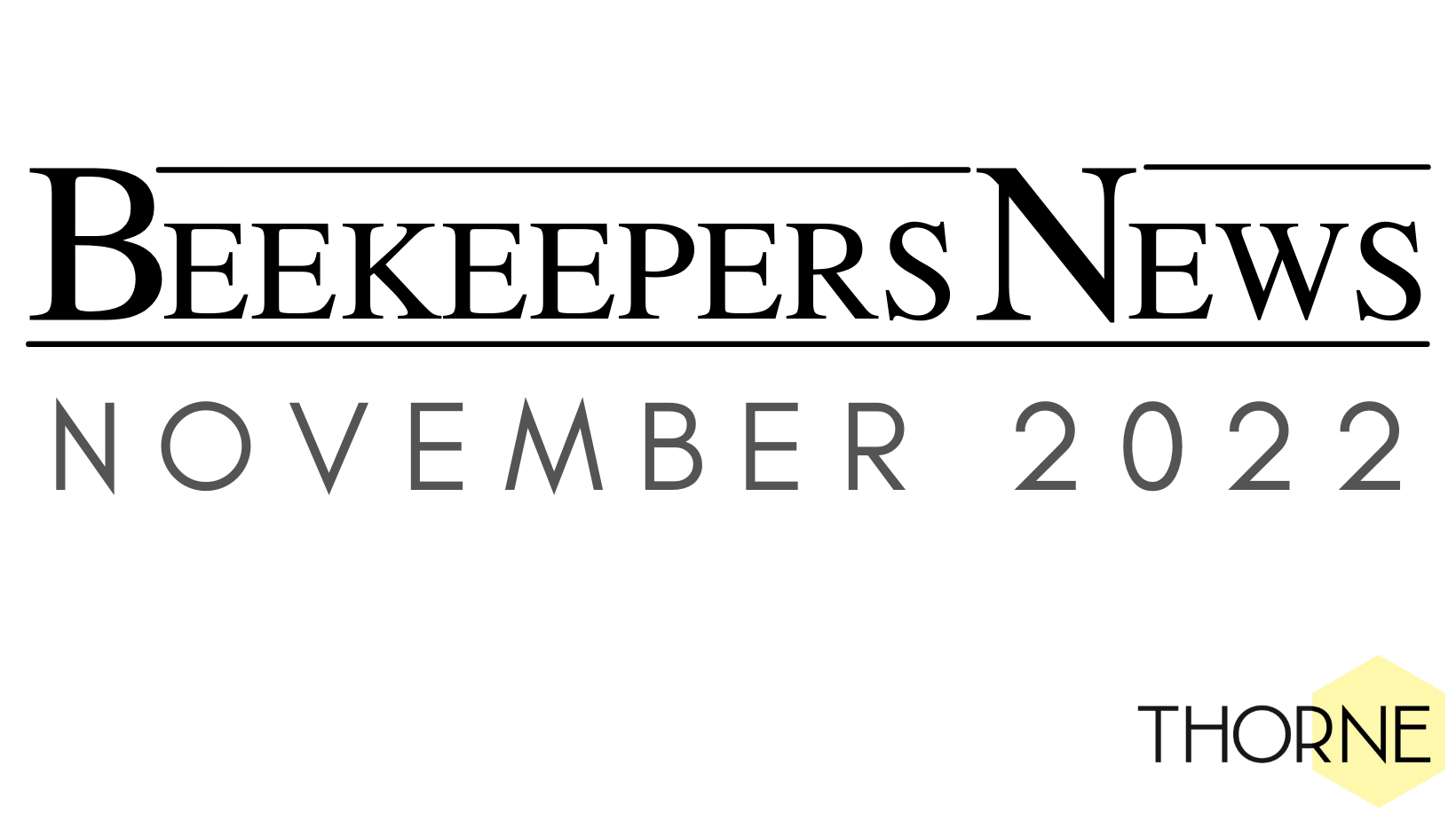 Beekeepers News - November - Issue 74