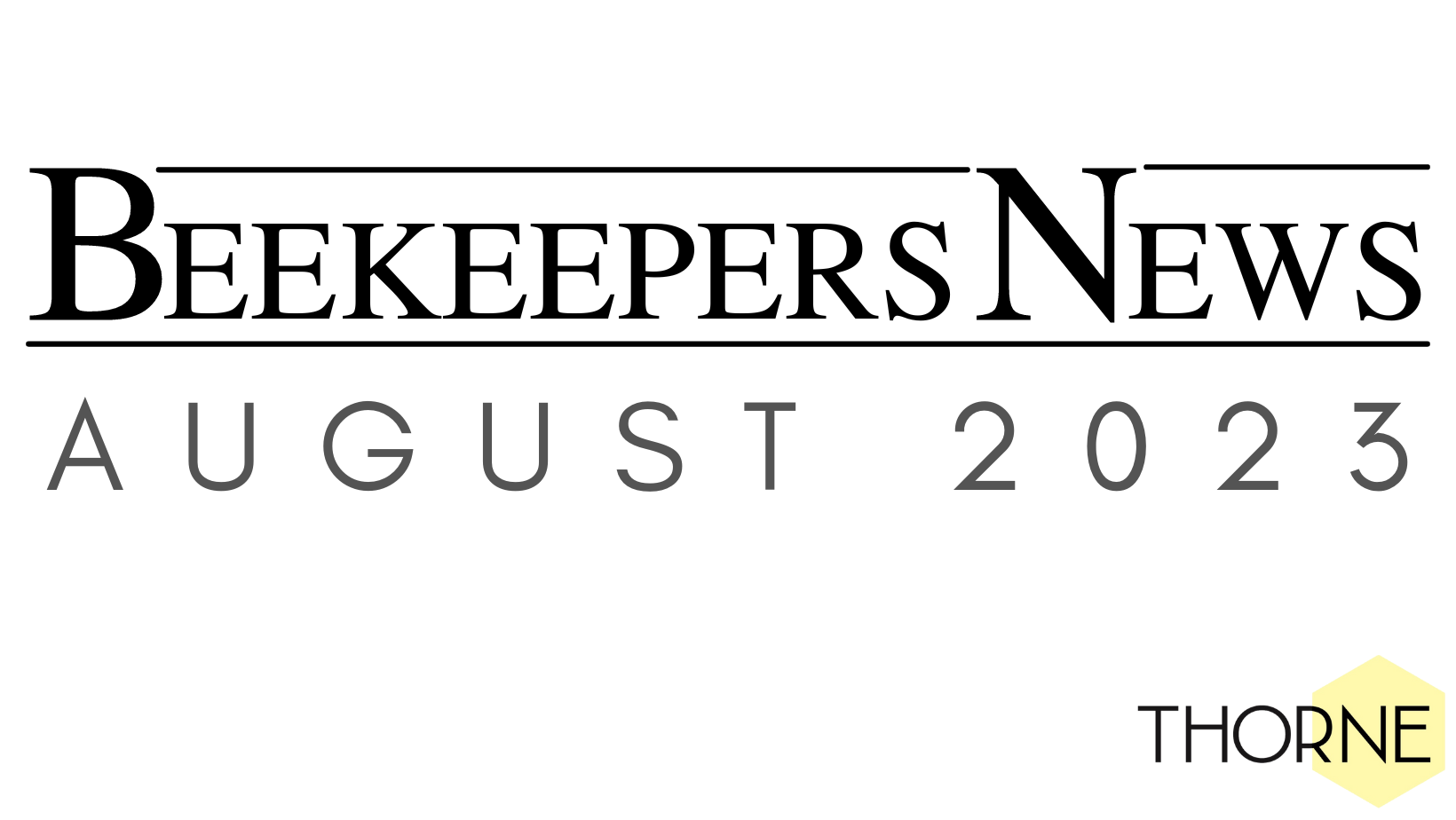 Beekeepers News - August - Issue 83