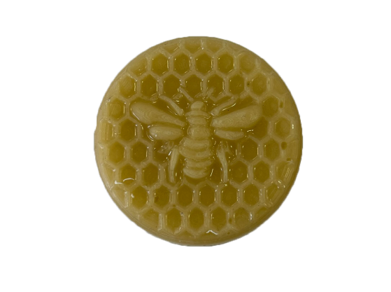Bee on Round Comb 2.png