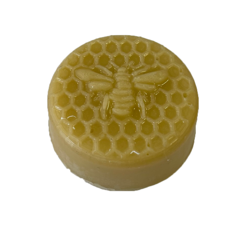 Bee on Round Comb.png
